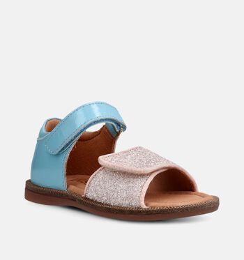 Bisgaard Sandalen Geel/Blauw