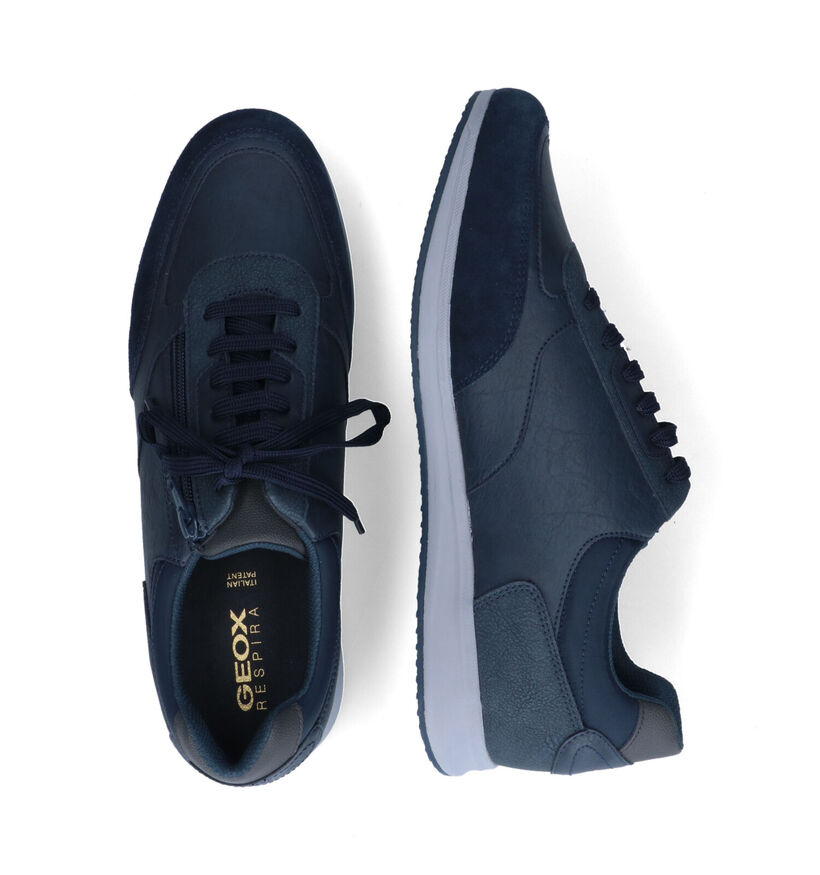 Geox Avery Cognac Veterschoenen in leer (294766)