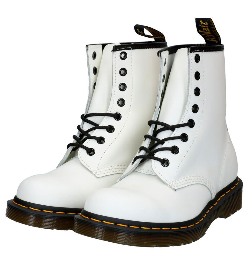 Dr. Martens 1460 Boots en Blanc pour femmes (334973) - pour semelles orthopédiques