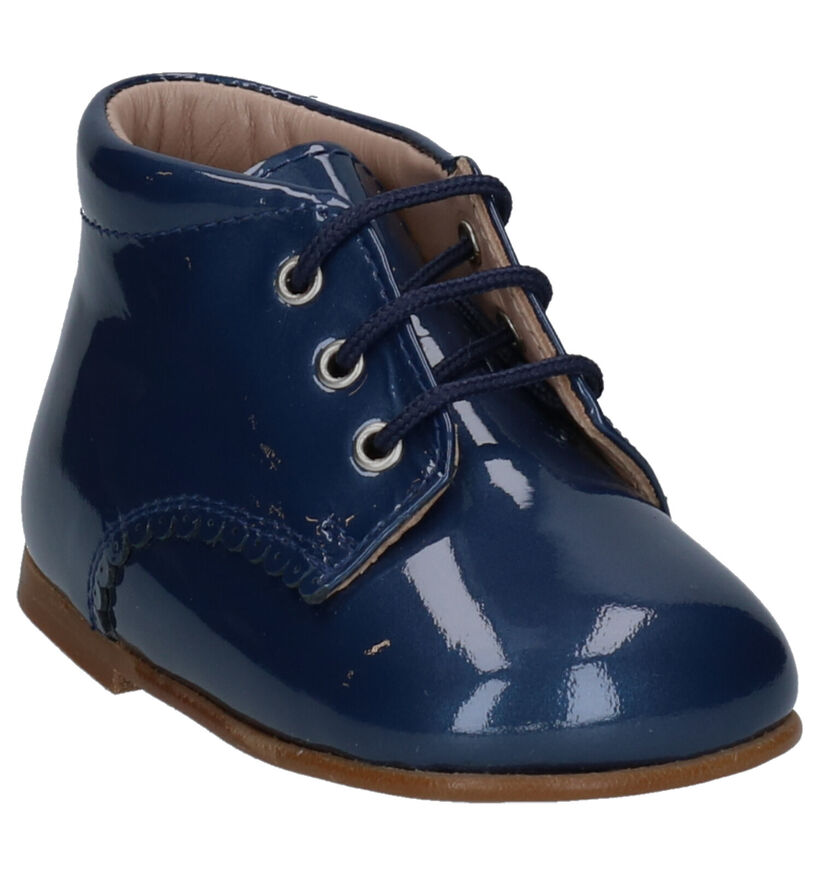 Eli Chaussures pour bébé  en Bleu foncé en cuir verni (260862)