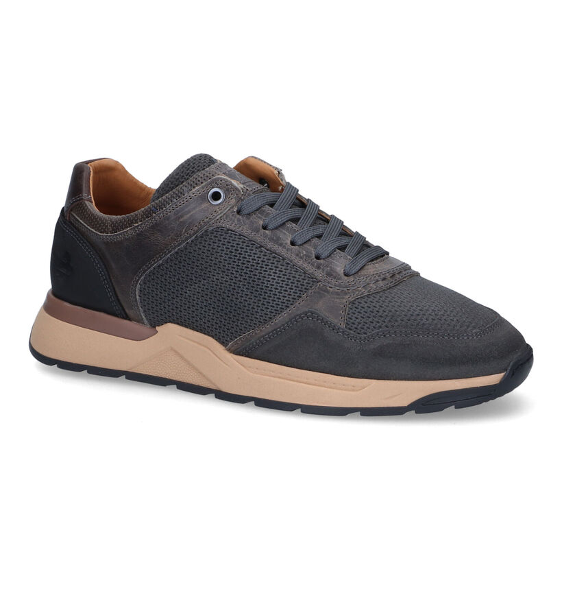 Bullboxer Chaussures à lacets en Gris pour hommes (316452) - pour semelles orthopédiques