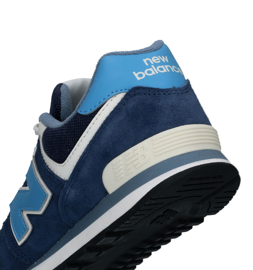 New Balance GC 574 Baskets en Vert pour garçons (319262)