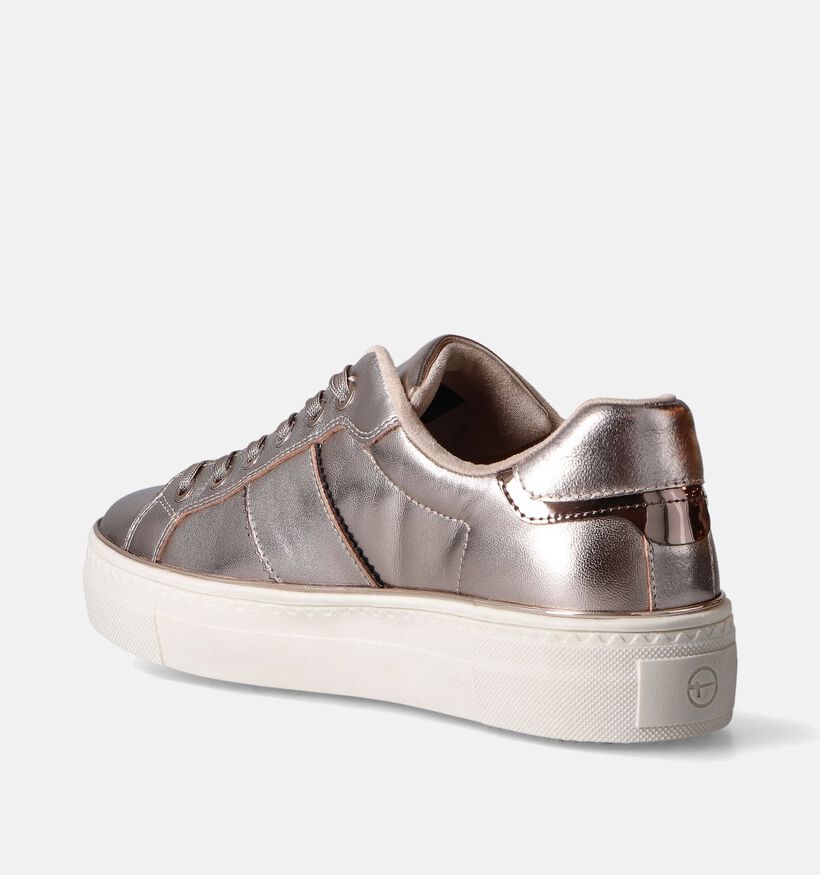 Tamaris Chaussures à lacets en Or pour femmes (351570) - pour semelles orthopédiques