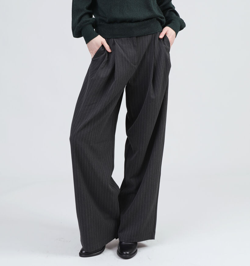 Vero Moda Silje Pantalon large en Gris L32 pour femmes (349639)