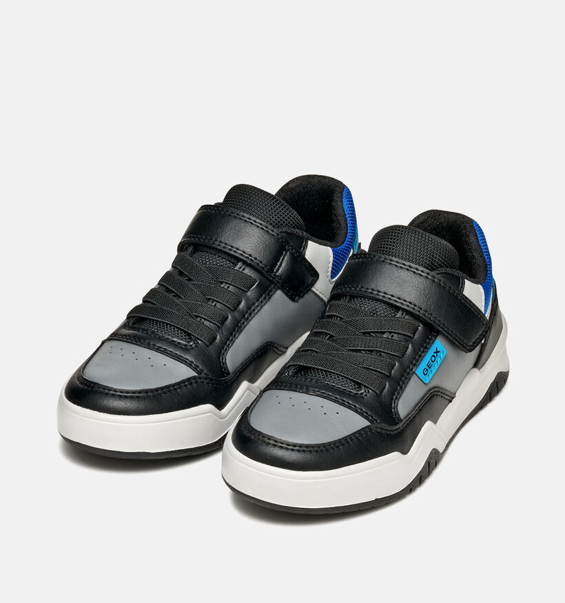 Geox Chaussures à enfiler en Noir pour garçons (360383) - pour semelles orthopédiques