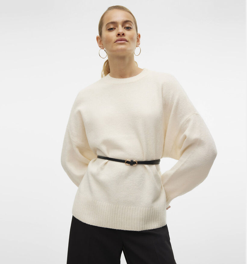 Vero Moda Boom Pull en Beige pour femmes (361199)