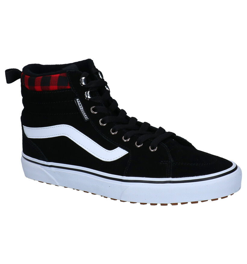 Vans Filmore Hi Baskets en Noir en simili cuir (294265)