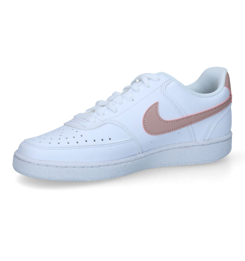 Nike Court Vision Low Next Nature Baskets en Blanc pour femmes (339841)