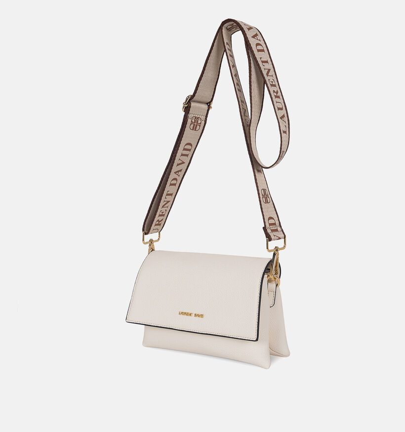 Laurent David Estée 746 Sac porté croisé en Blanc pour femmes (356764)