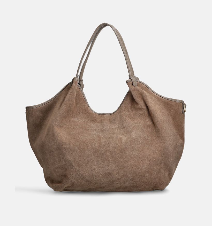 Via Limone Taupe Shopper voor dames (367733)
