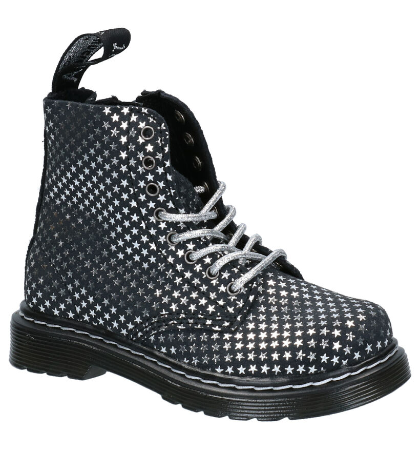 1460 Chaussures pour bébé  en Noir en nubuck (265698)