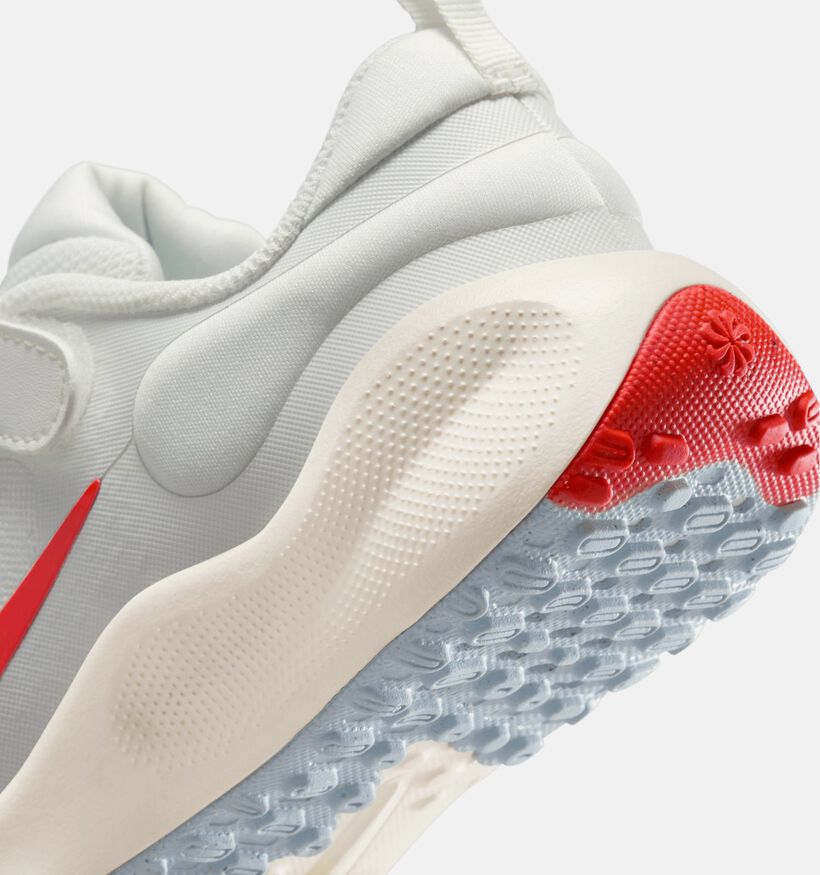 Nike Revolution 7 PSV Baskets basses en Blanc pour garçons (357209)