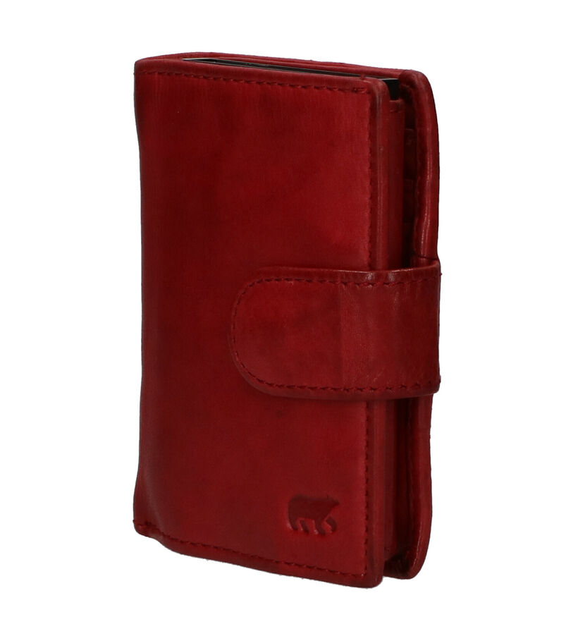 Bear Design Zwarte Kaartenhouder voor heren (350748)