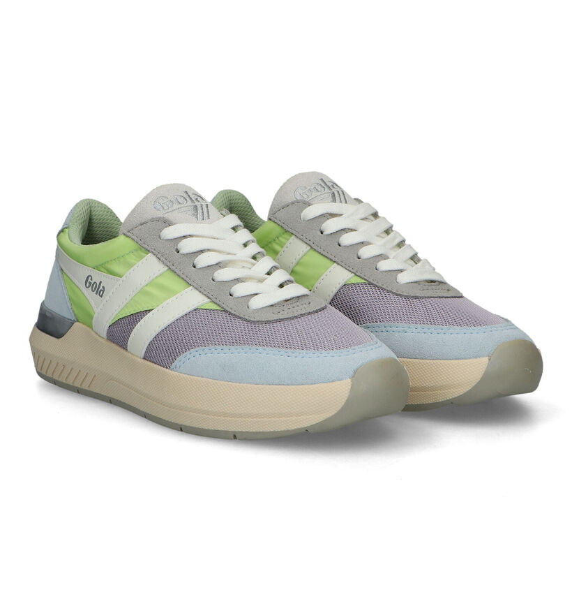 Gola Raven Blauwe Sneakers voor dames (332143) - geschikt voor steunzolen