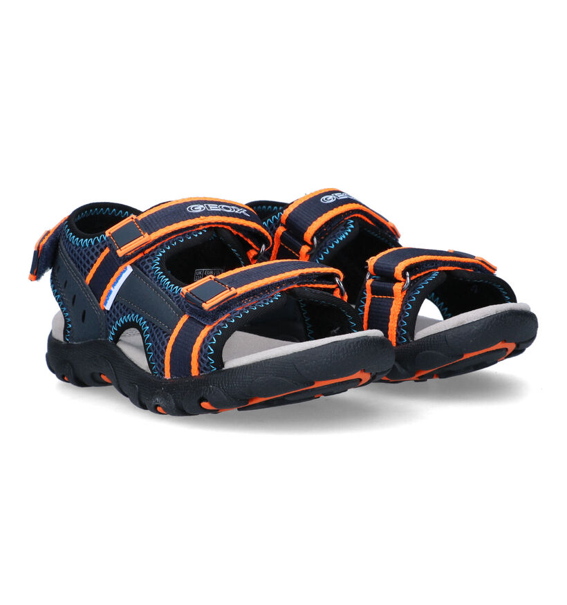 Geox Strada Blauwe Sandalen voor jongens (326602)