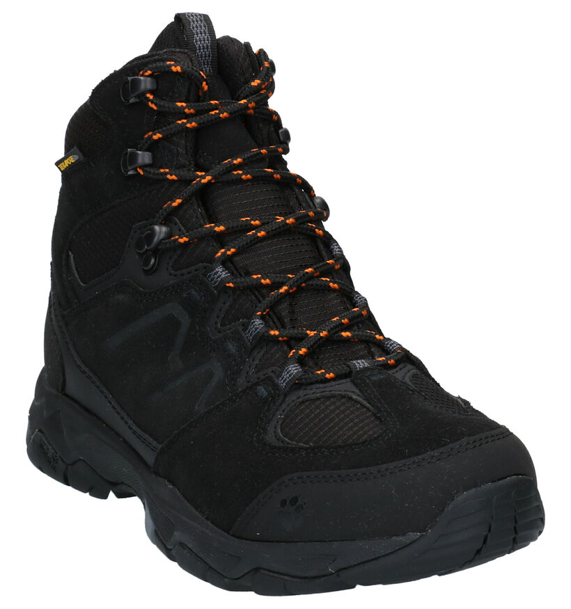 Jack Wolfskin MTN Attack Zwarte Wandelschoenen in stof (254268)