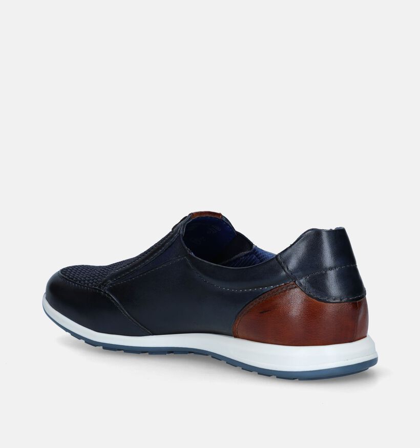 Bugatti Thorello Chaussures Slip-on en Bleu pour hommes (339876) - pour semelles orthopédiques