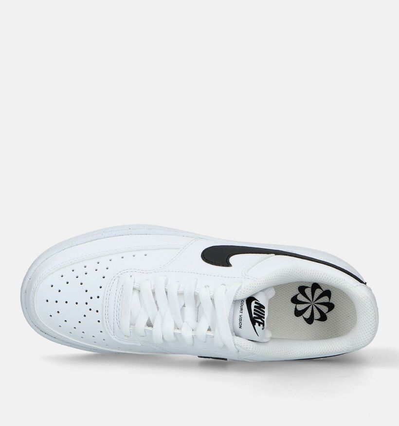 Nike Court Vision Low Next Nature Baskets en Blanc pour femmes (332406)