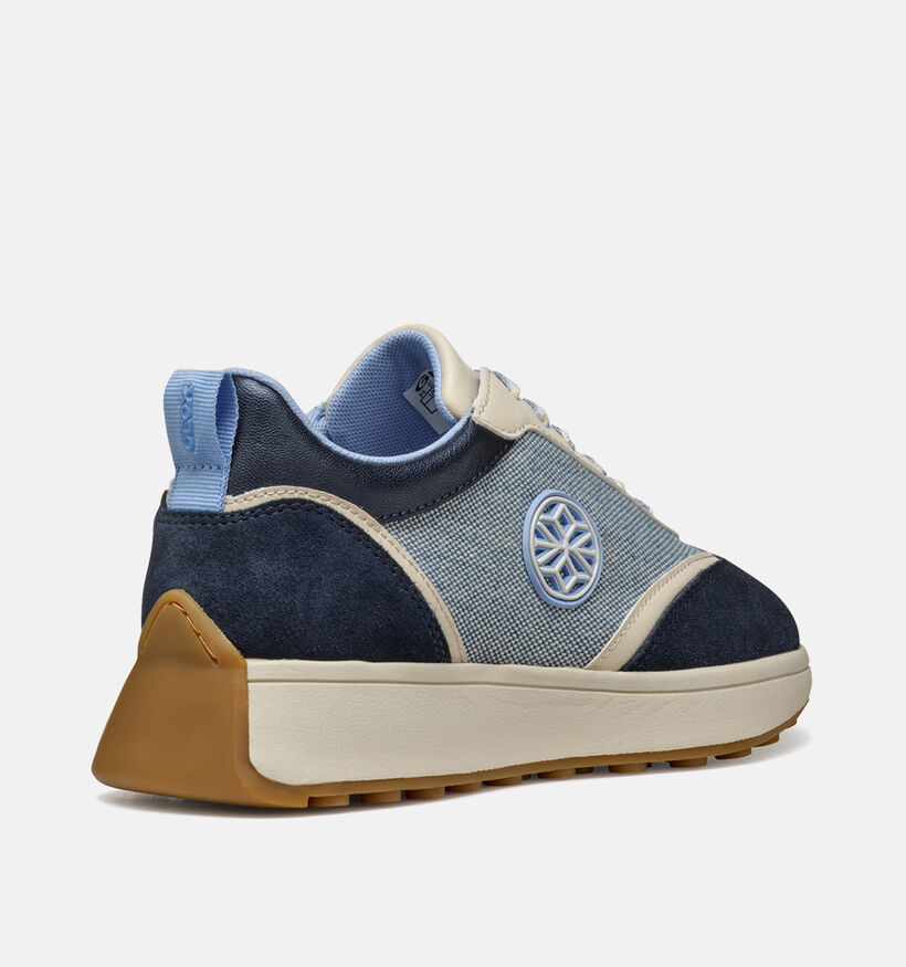 Geox Amabel Blauwe Sneakers voor dames (353775) - geschikt voor steunzolen