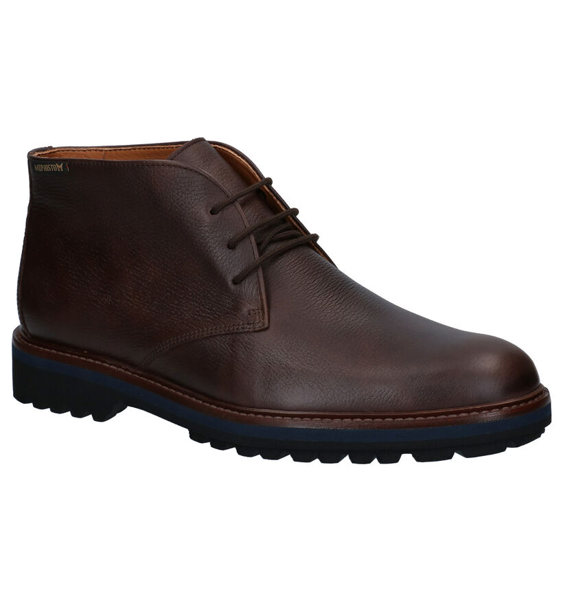 Mephisto Berto Nevada Chaussures Habillées en Brun en cuir (281015)