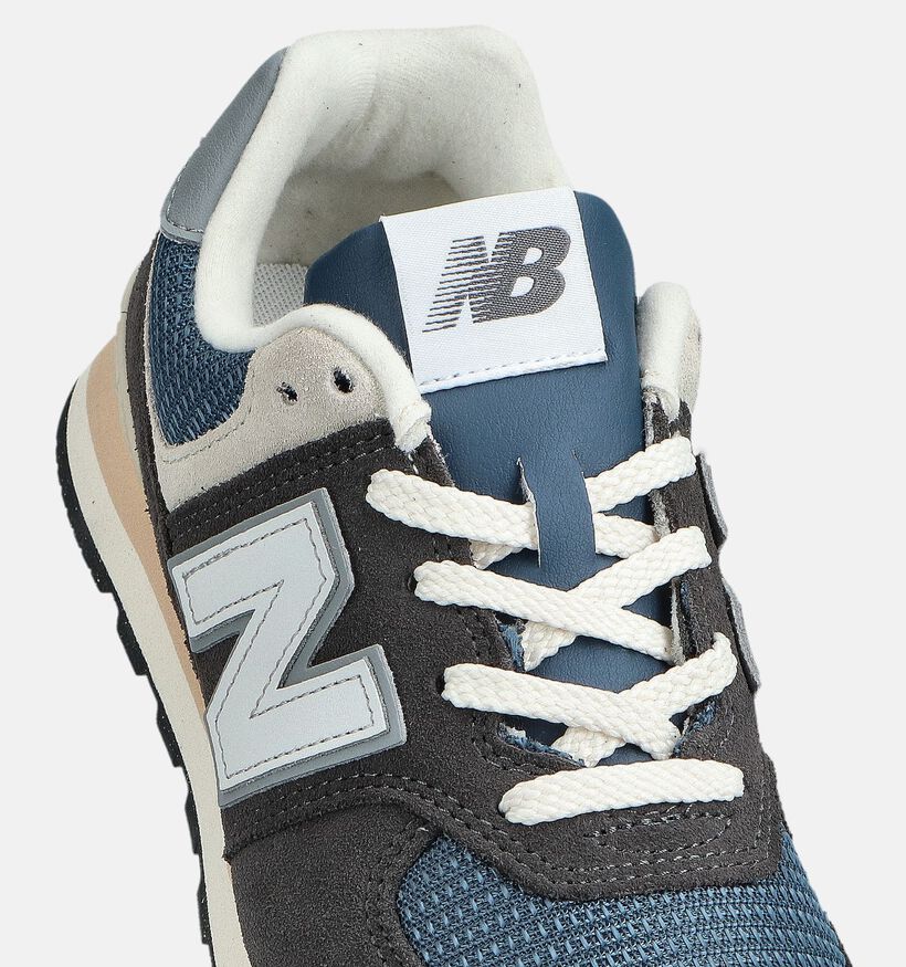New Balance Zwarte/Grijze Sneakers New Balance Zwarte/Grijze Sneakers voor jongens, meisjes (358671) - geschikt voor steunzolen