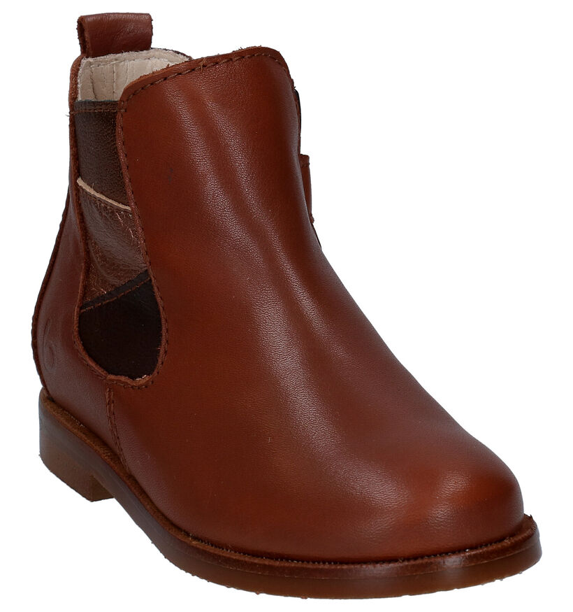 Beberlis Bottes courtes en Cognac pour filles (297345)