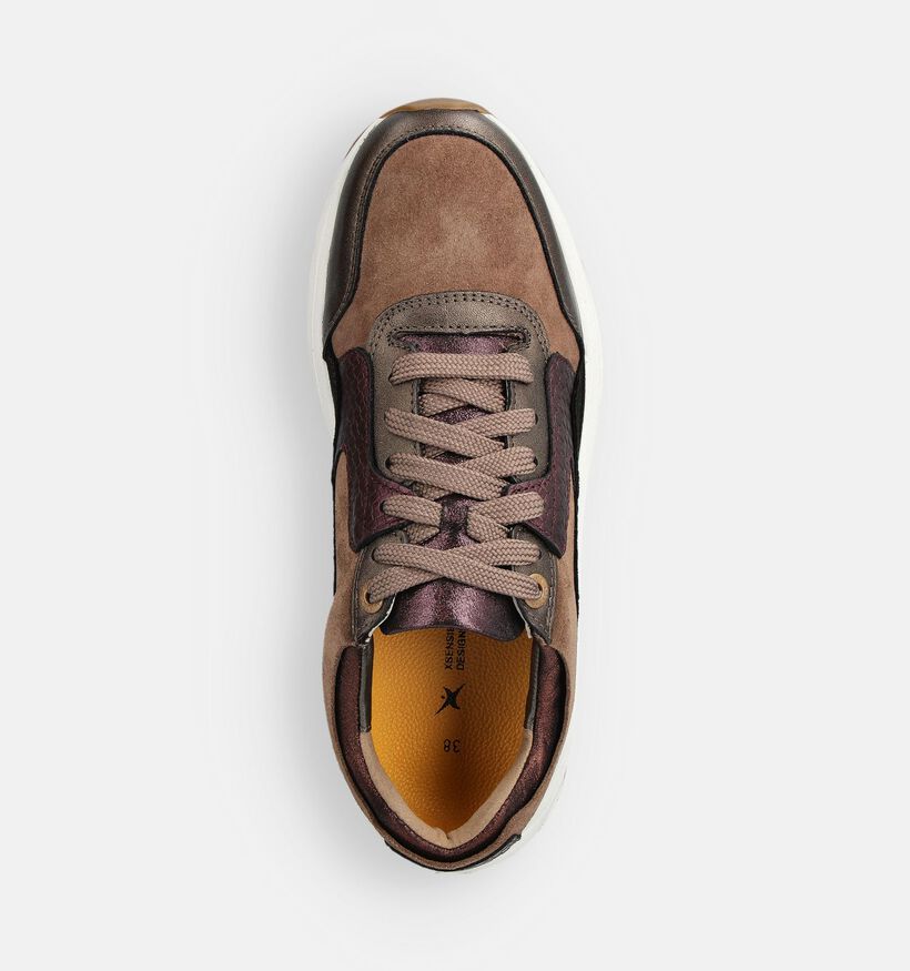 Xsensible Golden Gate Bronzen Sneakers voor dames (363596) - geschikt voor steunzolen