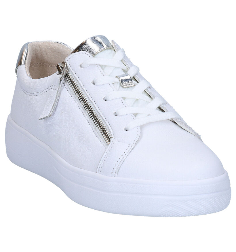 Gabor Comfort Chaussures à lacets en Blanc en cuir (271694)