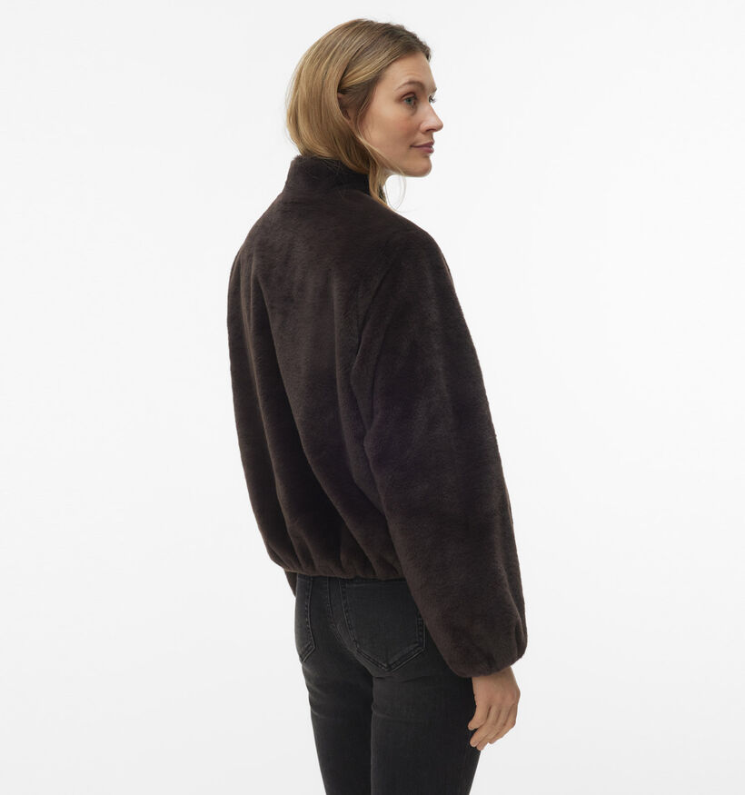 Vero Moda Sonjaliga Donkerbruine Korte Jas voor dames (377547)
