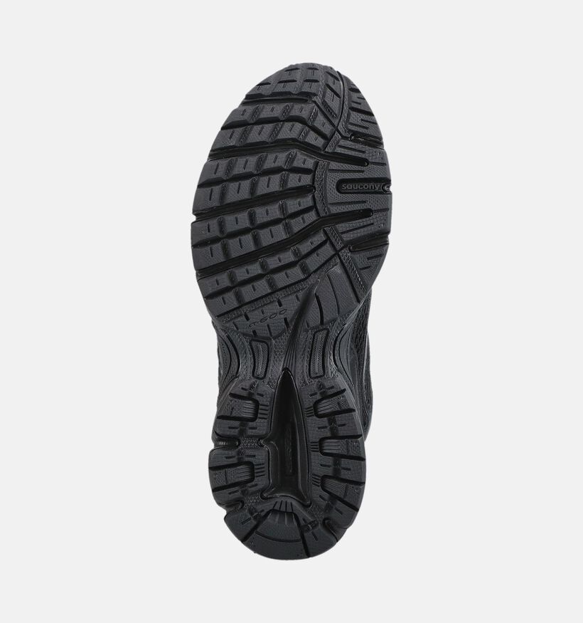 Saucony Ride Millenium Zwarte Hardloopschoenen voor dames (376603) - geschikt voor steunzolen