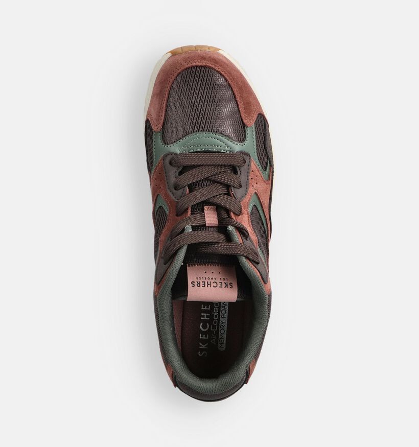 Skechers Bruine Sneakers voor heren (362269) - geschikt voor steunzolen