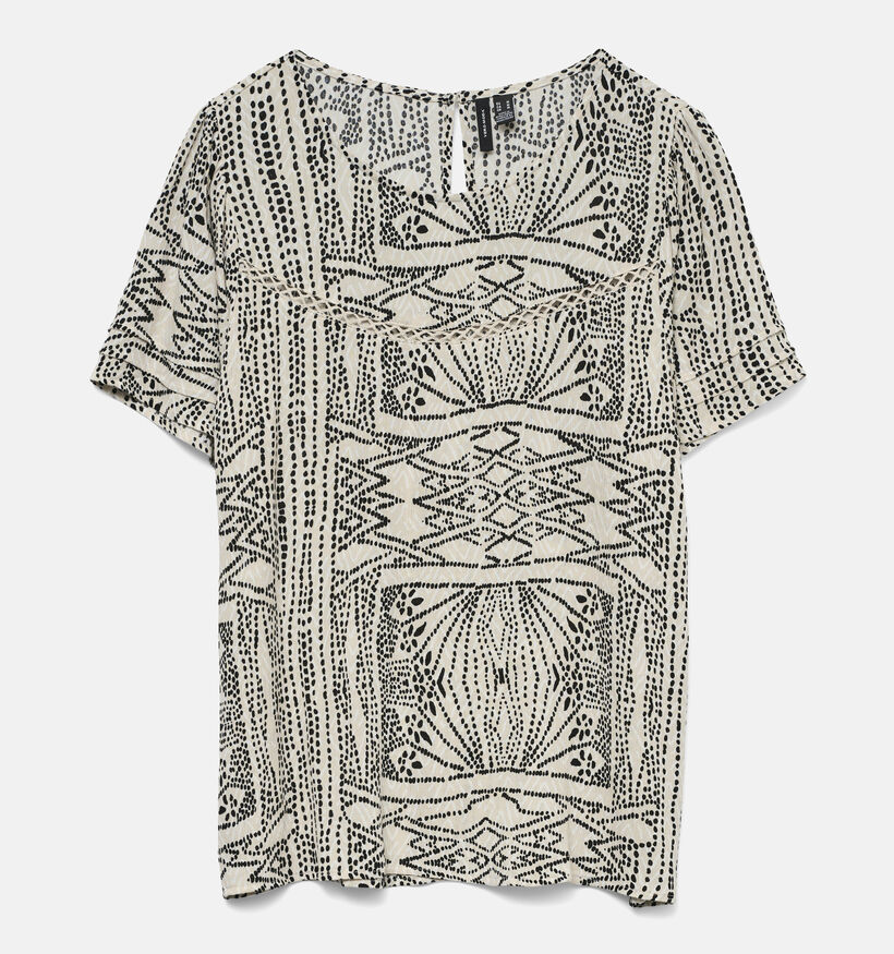 Vero Moda Menny Blouse en Noir pour femmes (353106)