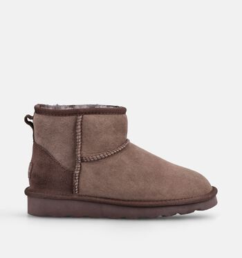 Laurent David Boots Marron/Taupe