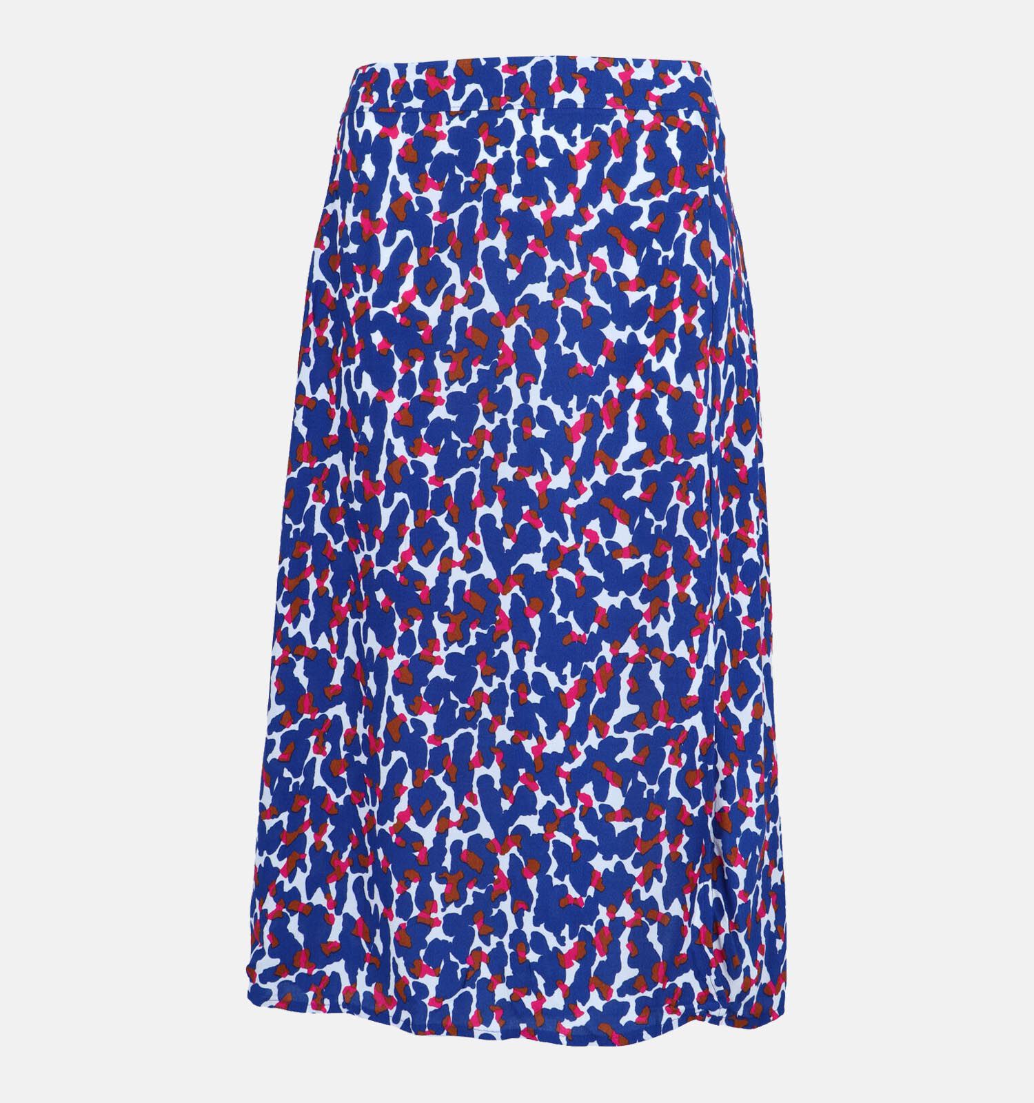 Vila Ruma Blauwe Midi rok Dames Rokken Online op TORFS.BE