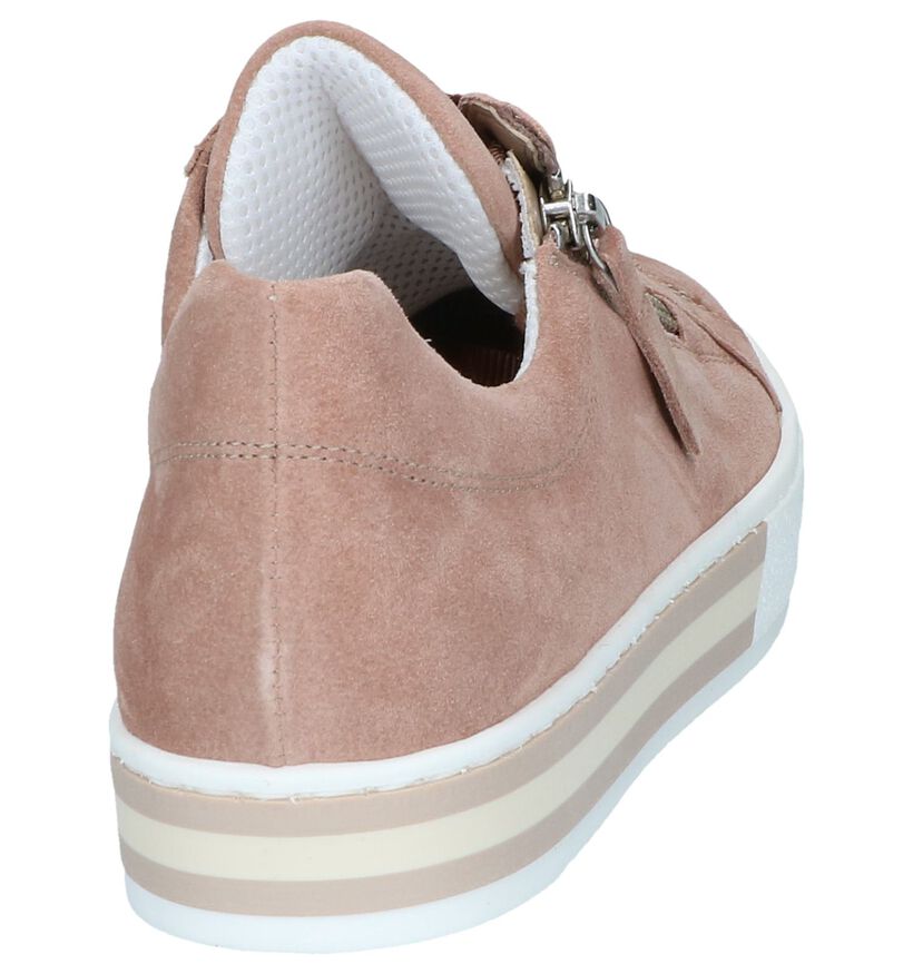 Gabor Chaussures basses en Rose foncé en daim (245407)