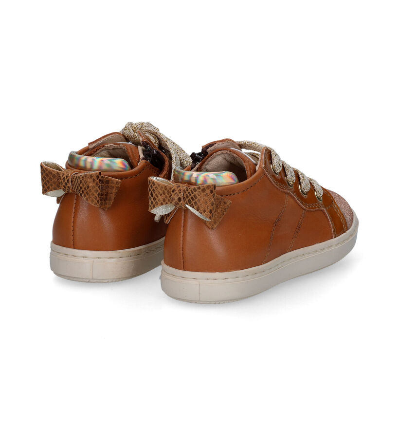 Beberlis Cognac Babyschoentjes voor meisjes (315692)