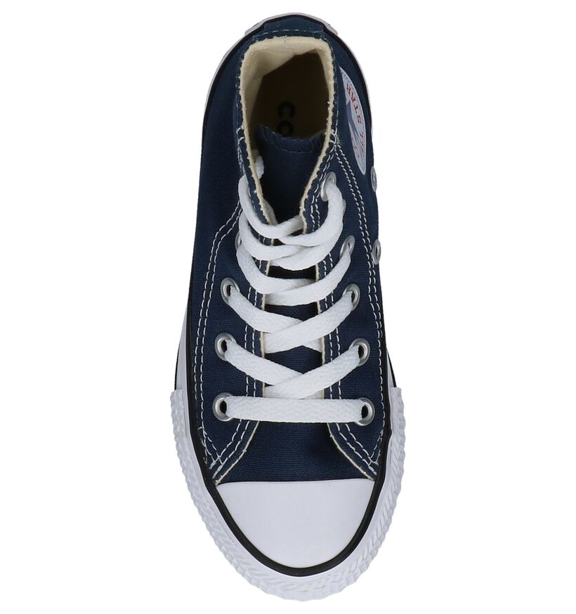 Chuck Taylor All Star Baskets montantes en Noir en textile (266010)