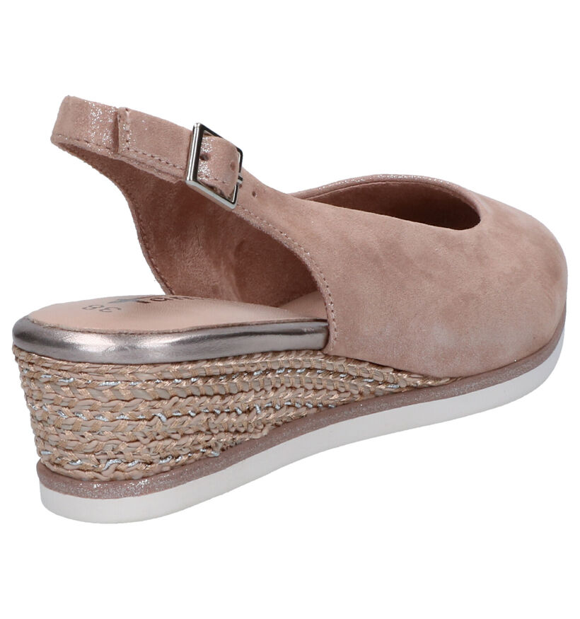 Tamaris TOUCH it Sandales en Rose Gold en nubuck (270380)