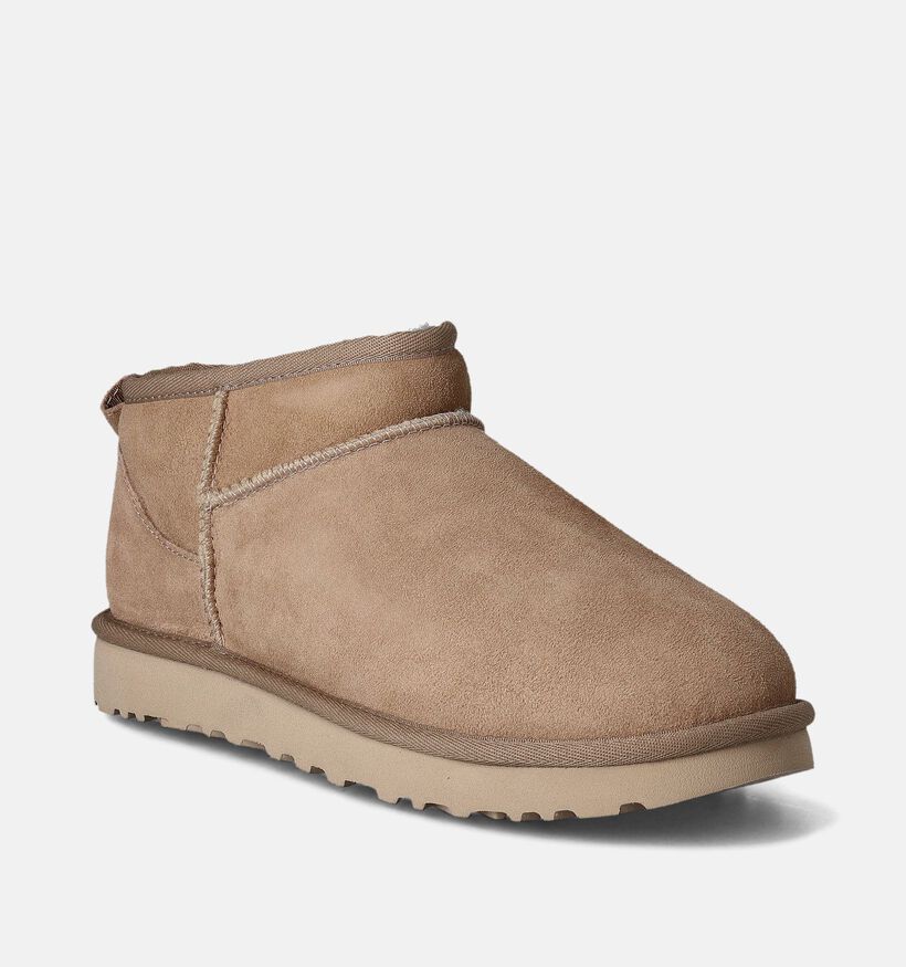 UGG Classic Ultra Mini Beige Lage Boots voor dames (352815)
