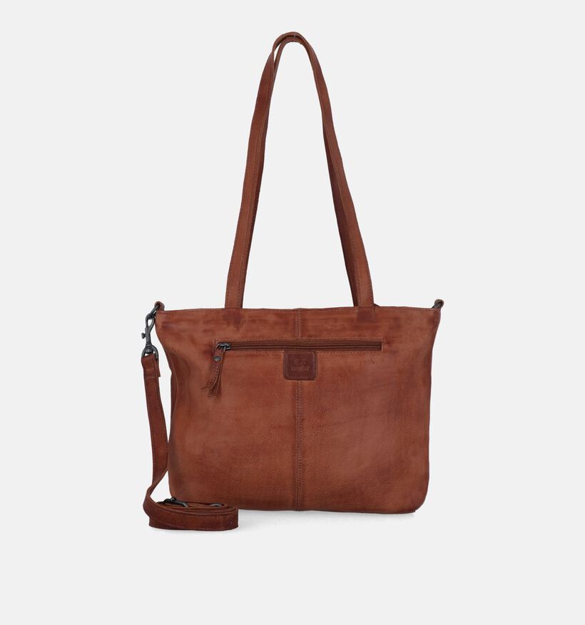 Bear Design Cognac Schoudertas voor dames (334026)