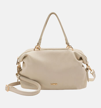 Sac à main beige