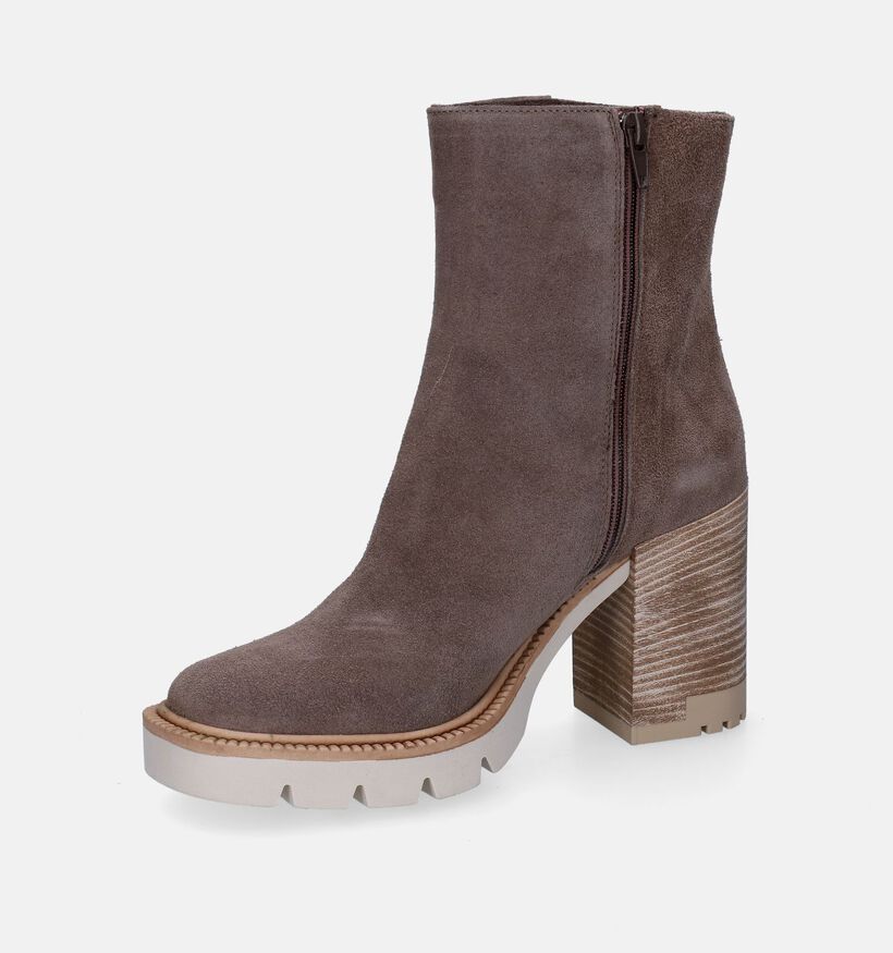 Signatur Taupe Laarzen voor dames (308205)