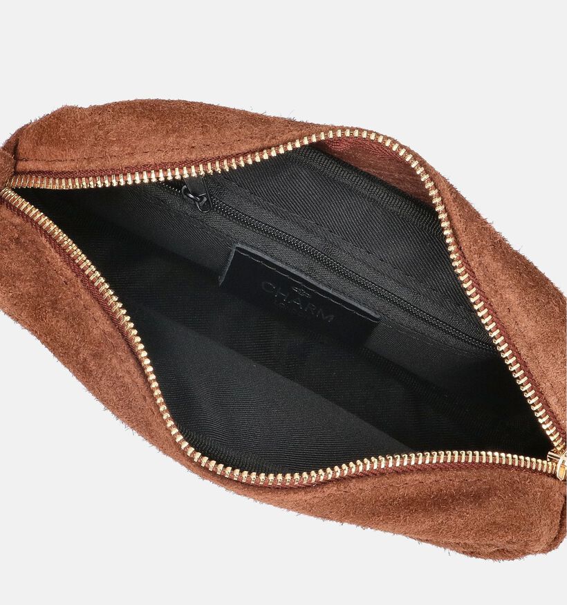 Charm London Bruine Crossbodytas voor dames (373488)