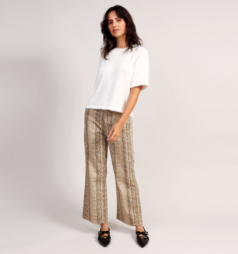 Pieces Ovy Witte Trui voor dames (361154)