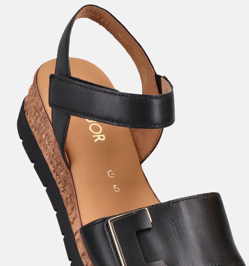 Gabor Zwarte Sandalen voor dames (371121)