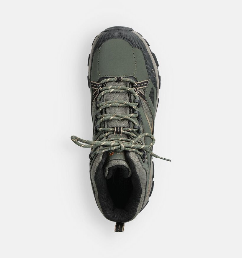 Regatta Holcombe III Chaussures à randonnée en Vert kaki pour femmes, hommes (362309) - pour semelles orthopédiques