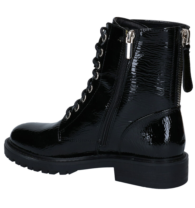 Youh! Zwarte Boots in kunstleer (277409)