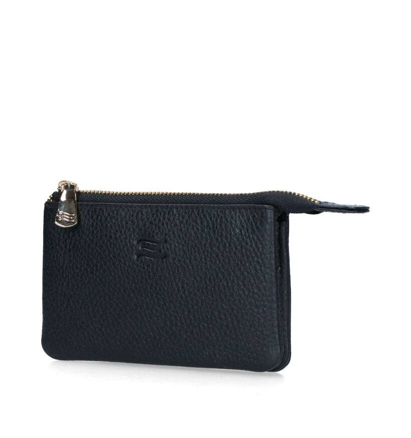 Crinkles Porte-monnaie en Noir pour femmes (358125)