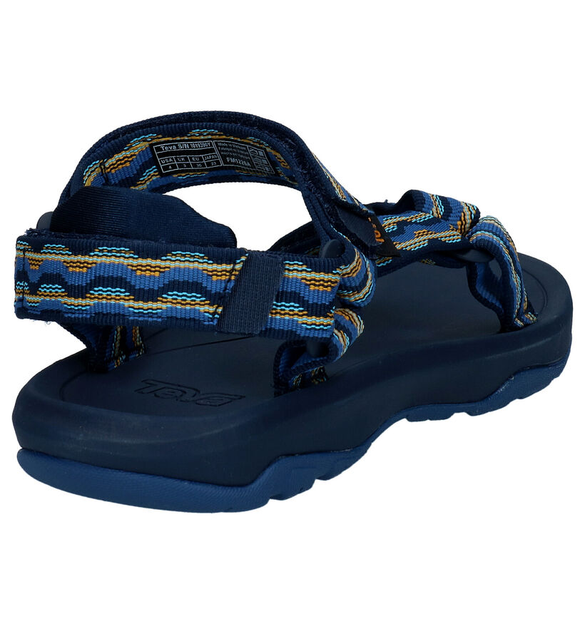 Teva Hurricane Blauwe Sandalen in stof (286623)