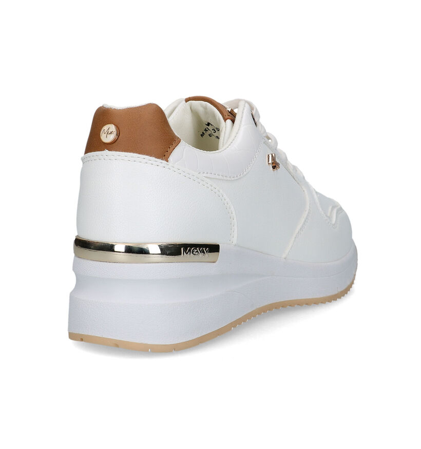 Mexx Hena Witte Sneakers voor dames (319583) - geschikt voor steunzolen